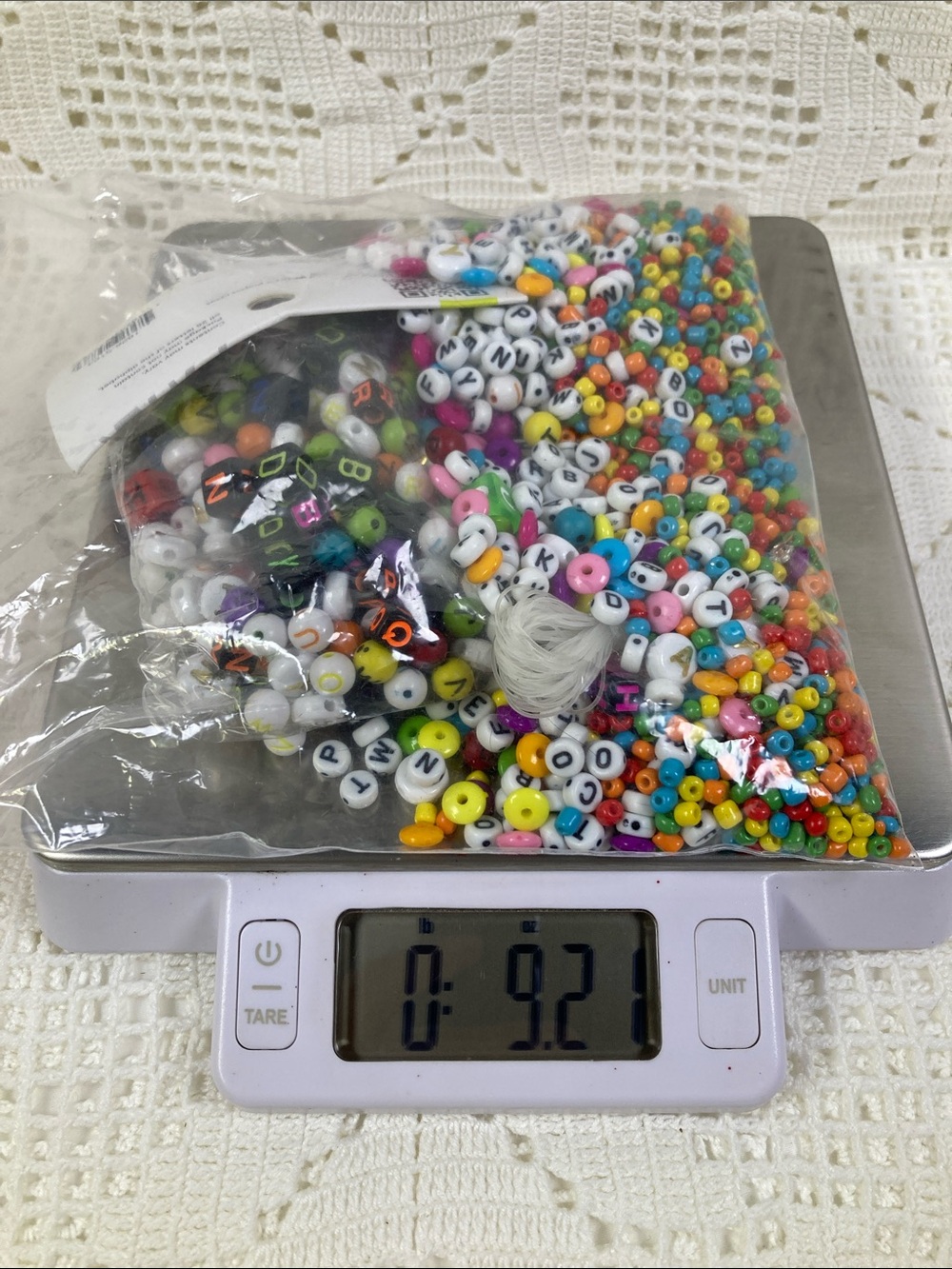 Mixed Alphabet Beads Assortment - Multicolor